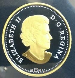 Canada 2017 Proof 150th $1 Gold Plated Silver Dollar Coin From The Collection