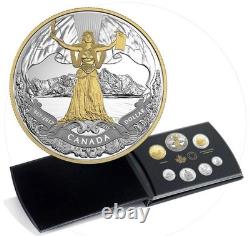 Canada 2017 Proof Silver Set 150th Anniversary Of Canadian Confederation