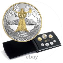 Canada 2017 Proof Silver Set 150th Anniversary Of Canadian Confederation