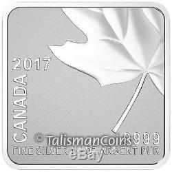 Canada 2017 Silver Maple Leaf Quartet 4 Coin Square SML Puzzle Set $3 Proof