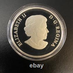 Canada 2018 $20 Silver Proof Coin Geometric Fauna Snowy Owls WithCOA (No Box!)