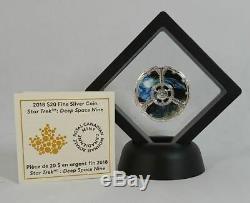 Canada 2018 20$ Star Trek Deep Space Nine 25th Anniversary Proof Silver Coin