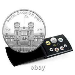 Canada 2018 Classic Coinage Color 7 Coin Mint Medal Silver Proof Set READ BELOW