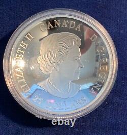 Canada 2019 $25 Convex Silver Coin, 50th Anniversary Of Apollo 11, Gem Proof