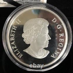 Canada 2019'Moraine Lake- Peter McKinnon' Colorized Proof $30 2oz Silver Coin