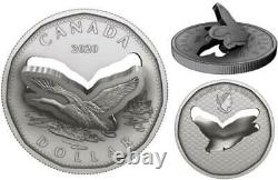 Canada 2020'From the R&D Lab Flying Loon' Proof $1 Silver Coin. 9999 Fine