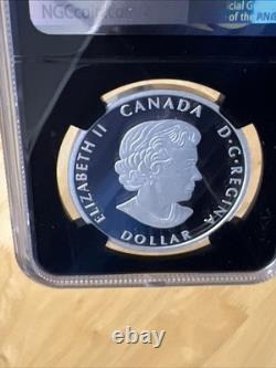 Canada 2022 Silver 1 Oz Peace $1 Pulsating U. H. Relief NGC PROOF-70 UCAM