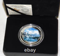 Canada $30 Fine Silver MORAINE LAKE Coin McKinnon Photo Series