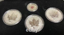 Canada North American Legacy Of Liberty 4 Set 3 Candian Siver Maples