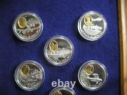 Canada Original $20.00 Proof Silver Aviation Commemoratives/24kt. Cov. Cameo