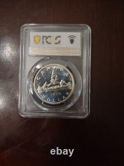 Canada PCGS PL67 1959 Silver Dollar