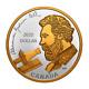 Canada Proof Silver $1 Coin Gold Plated, Graham BELL Great Inventor, 2022