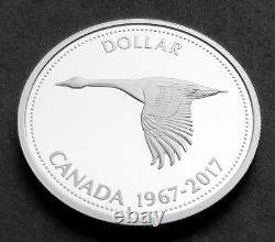 Canada Proof Silver Dollar 1967 2017 Low Mintage