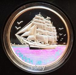 Canada RCM $20 Tall Ship Series Silver Proof Holo, 2005 OMP/COA 1 Oz 0.9999 Fine