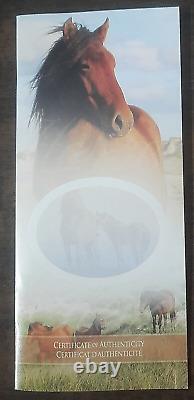 Canada- SABLE ISLAND HORSE & FOAL Silver Proof Coin + Stamps 2006