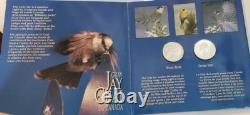 Canada on the Wing Birds of Canada 1995 Canada 4 Silver Proof Set