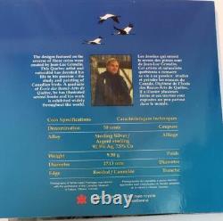 Canada on the Wing Birds of Canada 1995 Canada 4 Silver Proof Set