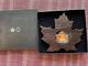 Canadian Maple Colored Autumn Shaped 1 oz. 9999 silver coin OGP 2016