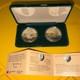 Canadian Proof Set Olympics Calgary 1988 2 Silver Coins Royal Canadian Mint