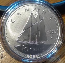 Complete Set (6) 1 oz Silver Canada 2023 2025 W Mint Mark Coins Winnipeg RCM