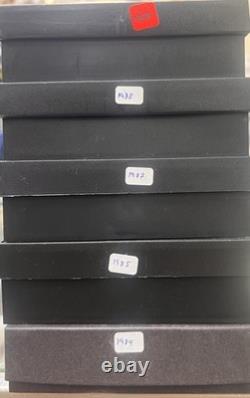 Date Run 1984-1989 Canada Silver Proof Sets Missing 1986 5 Sets