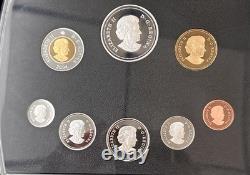 Date Run 1984-1989 Canada Silver Proof Sets Missing 1986 5 Sets