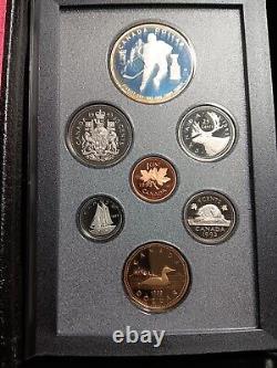 Eight Different Canada Proof Sets All Have A Silver Dollar
