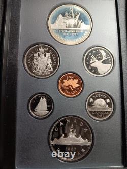 Eight Different Canada Proof Sets All Have A Silver Dollar