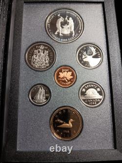 Eight Different Canada Proof Sets All Have A Silver Dollar