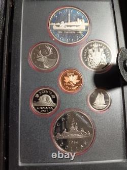 Eight Different Canada Proof Sets All Have A Silver Dollar
