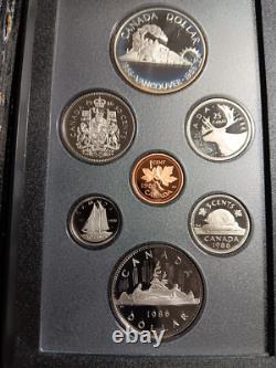 Eight Different Canada Proof Sets All Have A Silver Dollar