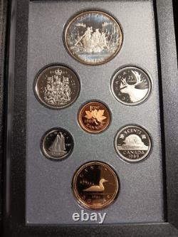 Eight Different Canada Proof Sets All Have A Silver Dollar