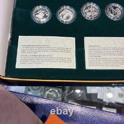 Festivals of Canada 50 Cent Proof Set- 13 Sterling Silver Proof Coins withBox& COA