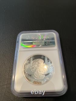 GLOW IN THE DARK CANADA $25 2017 VIEW OF CANADA FROM SPACE Pf70 ULTRA CAMEO