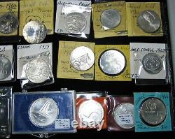 HUGE Lot of Mostly Israel Silver Coins GEM BU+ Proof Canada 17.76 ASW bullion