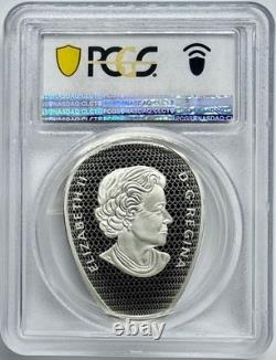 Hot Air Balloons 2017 $20 Canada Silver Egg Shaped Coin PCGS PR70DCAM Colorized