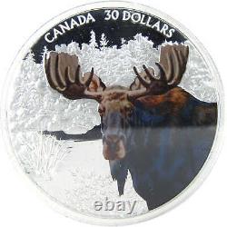 Imposing Icons Moose Silver $30 Proof 2020 Canada COA SKUCPC7027