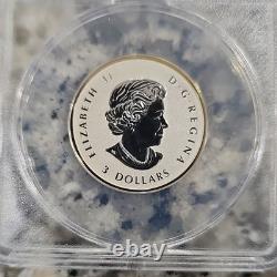 LIMITED Canada Maple Leaf $3 2014 Reverse Proof Silver ANACS RP70 First Release
