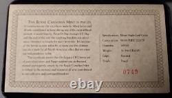 Legacy of Liberty WWII Maple Leaf Set of 3 Rev Proof. 999 Silver 1 OZ with COA