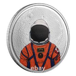 MOON MISSION Artemis 2026 CANADA 3D GlowInTheDark 1oz. 9999 Pure Silver $20 Coin