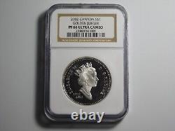 Old Coins 2002 Canada Golden Jubilee Ngc Proof 66 Ultra Cameo Silver Dollar