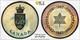 PL65 1967 Canada Silver Centennial Proof Medal, PCGS Trueview- Rainbow Toned