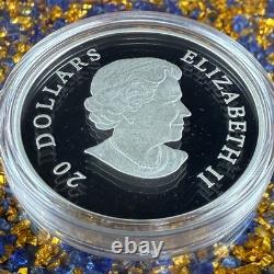 Proof 2015 Canadian $20.999 Silver 1 oz Franklin's Lost Expedition, COA, Case