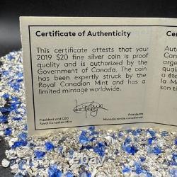 Proof 2019 Canada S$20 Silver Coin PF70UC Sky Wonders Fire Rainbow 1 of 12 Mint