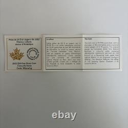 Pure Silver Proof Coin Canada $20 D Colourful Birds Cedar Waxwing 1 oz 2022