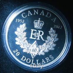 RARE Canada 2012 Silver Proof $2015k MintedHand Polished Queen ApprovedFr/Sh