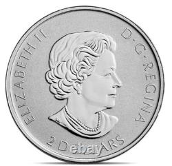 Roll 30 Silver Canada Coins 2020 3/4 Oz RCM Woodland Caribou Reverse Proof. 9999