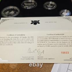 Royal Canadian Mint 2004 Canada $1 Arctic Fox 0.9999 Fine Silver Proof Set