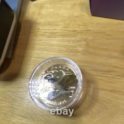 Royal Canadian Mint 2018 Approaching Canada Goose $20 Silver Proof Uncertified