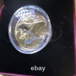 Royal Canadian Mint 2018 Approaching Canada Goose $20 Silver Proof Uncertified